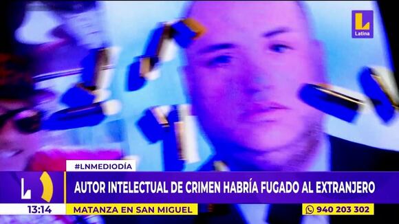 Implicado en crimen de familia habría fugado al extranjero