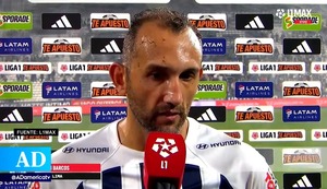 Hernán Barcos tras la victoria de Alianza Lima: “Lo externo nos viene perjudicando desde hace tiempo”