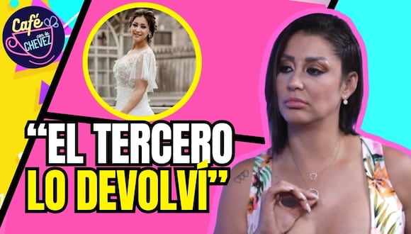Café con la Chevez: Karla Tarazona revela que hizo con sus vestidos de novia