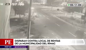 Rímac: Balean local municipal y amenazan a alcalde