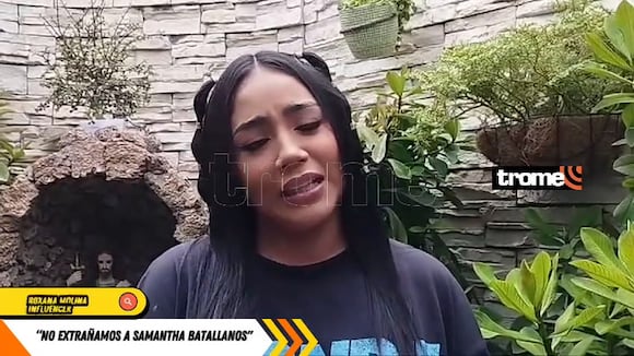 TROME | Roxana Molina sepulta a Samantha Batallanos (Video: Carla Chevez)