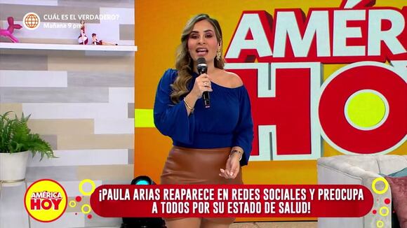 Paula Arias reaparece en redes sociales y preocupa a todos por su estado de salud