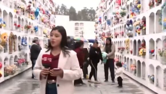 Familias visitan el cementerio El Ángel en El Agustino por el Día del Padre