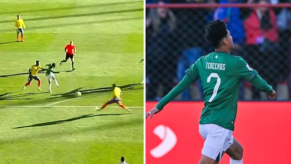 Así fue el golazo de Miguel Terceros en el triunfo 1-0 de Bolivia sobre Colombia por Eliminatorias