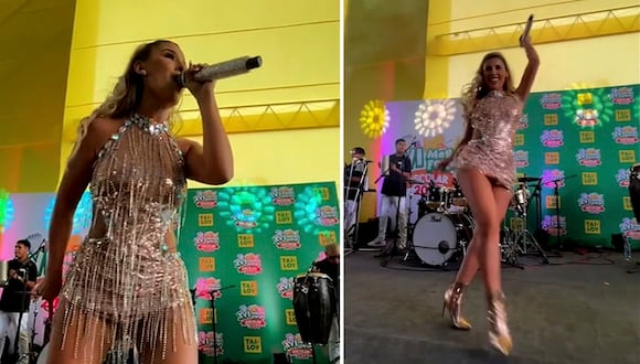 Yahaira Plasencia canta cumbia en evento y sorprende a sus seguidores: “Es lo tuyo”