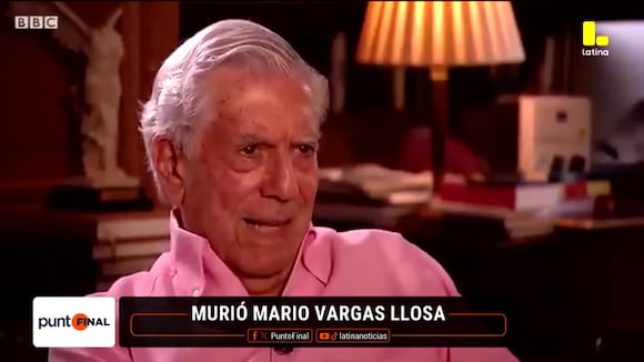 Fallece el Nobel de Literatura, Mario Vargas Llosa, a los 89 años