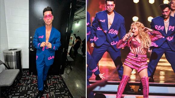 Pato Quiñones junto a Paulina Rubio