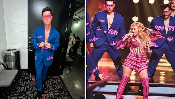 Pato Quiñones junto a Paulina Rubio