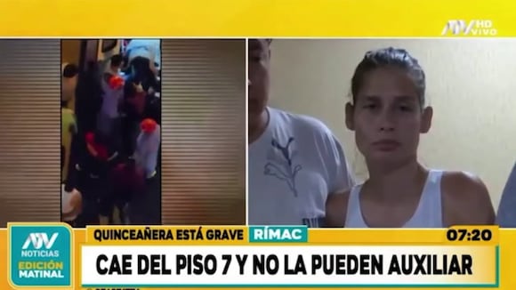 Trome | Menor cae del piso 7 en extrañas circunstancias