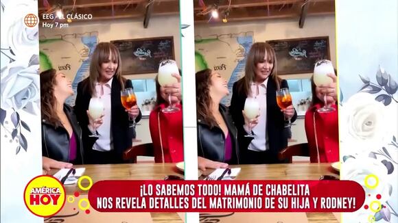 Mamá de chabelita se pronuncia sobre supuesta boda de su hija