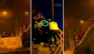 Violencia en Los Olivos: estudiante agredido y arrojado de puente