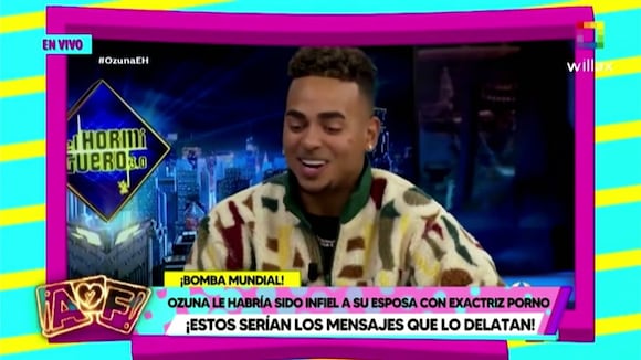 TROME - Ozuna le habría sido infiel a su pareja con actriz de cine para adultos, según Jordi Martín