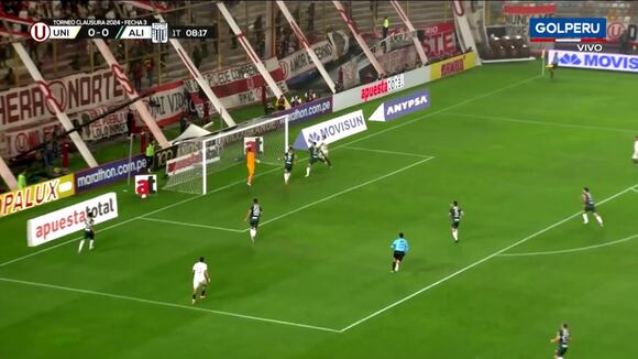 TROME | Martín Pérez Guedes falla el gol (GOL PERÚ)