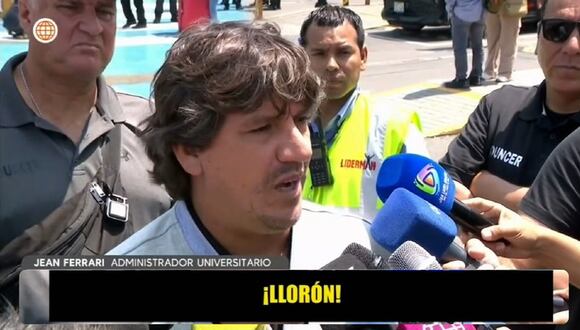 Jean Ferrari declara tras nueva derrota de la 'U' en Copa Libertadores