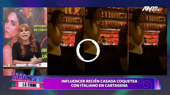 TROME | Italiano del video con Daniela Nuñez se pronuncia (Magaly Tv)