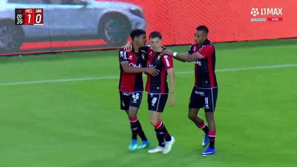 Gol de Matías Zegarra para el 1-0 de Melgar vs Universitario. (Video: L1 Max)