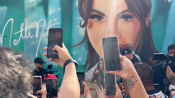 TROME | Mural de Natti Natasha en La Victoria