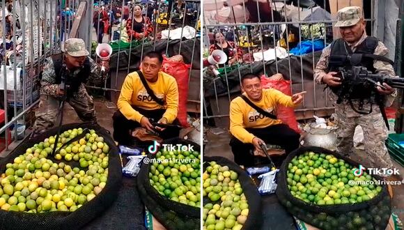 "Limonero" es captado con dos armados guardaespaldas tras alza de precio del producto