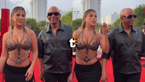 Trome | Yahaira Plasencia en Premios Juventud (Video: @premiosjuventud)