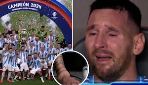 Lionel Messi: entre lágrimas y festejos levanta por segunda vez la Copa América