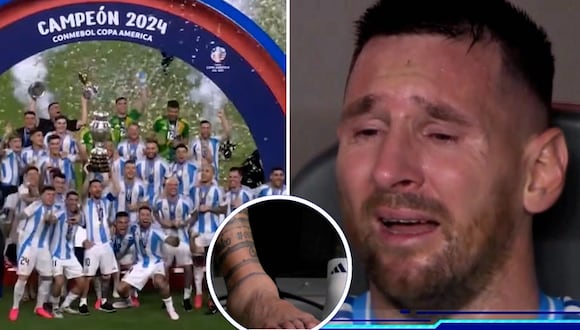 Lionel Messi y su nuevo título con Argentina