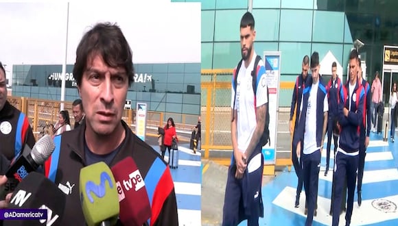 Selección paraguaya llegó a Lima para su encuentro contra la 'Blanquirroja' | VIDEO