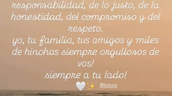 TROME - Emotivo mensaje para Hernán Barcos