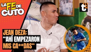 Jean Deza revela cuándo y donde empezó a perjudicar su carrera futbolística