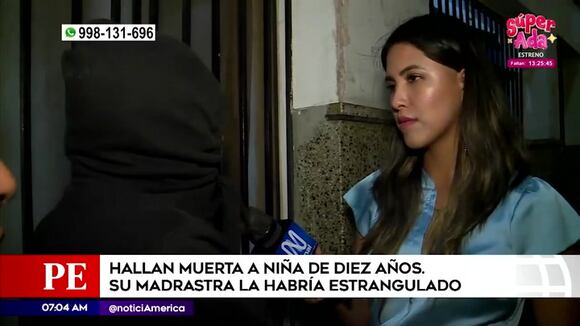 Niña de 10 años habría sido estrangulada por su madrastra