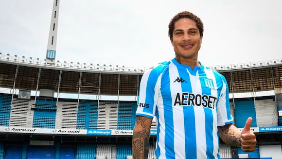 Paolo Guerrero firmó contrato con Racing por una temporada