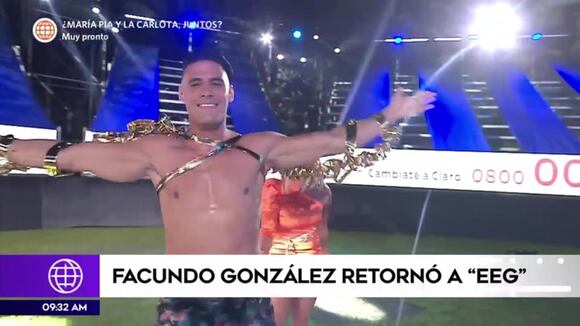 Facundo González espera coconducir con Gisela Valcárcel