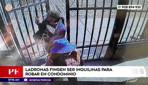Cercado de Lima: Ladronas fingen ser inquilinas para robar en casas de condominio