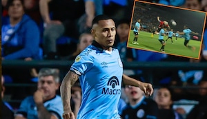 Bryan Reyna anotó golazo de tijera en el duelo entre Belgrano y Estudiantes de la Plata | VIDEO