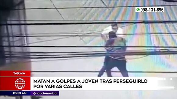 Tarma: Asesinan a golpes a joven