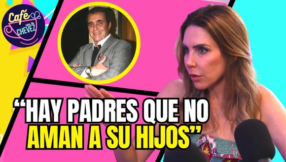 Juliana y su relación con su padre Marcelo Oxenford