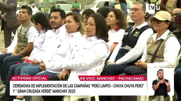 Dina Boluarte en actividad oficial