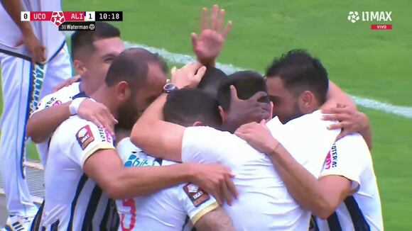Gol de Waterman en Alianza Lima vs Unión Comercio VIDEO : LIGA 1