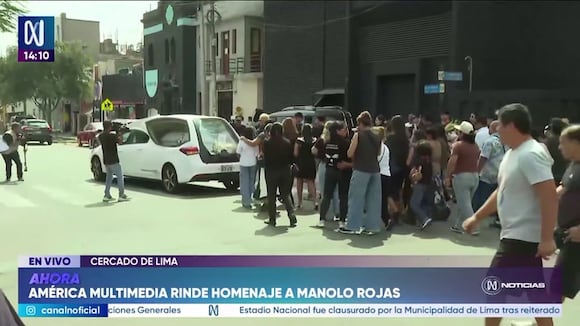 TROME | Restos de Manolo Rojas fueron llevados a América Tv y a otros canales canales (Canal N)