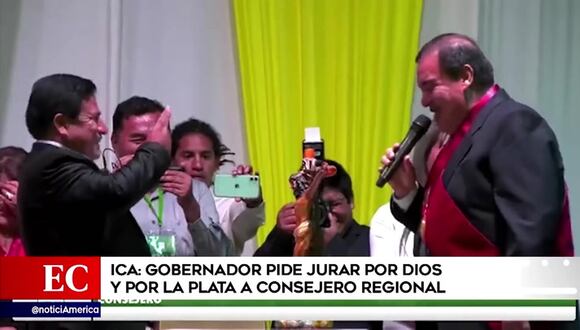 TROME | Autoridades toman juramento por Dios y por la Plata (América)