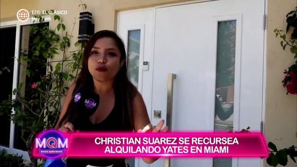 Así es la vida de Christian Suárez en Miami