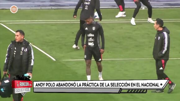 Andy Polo lesionado en selección de Perú