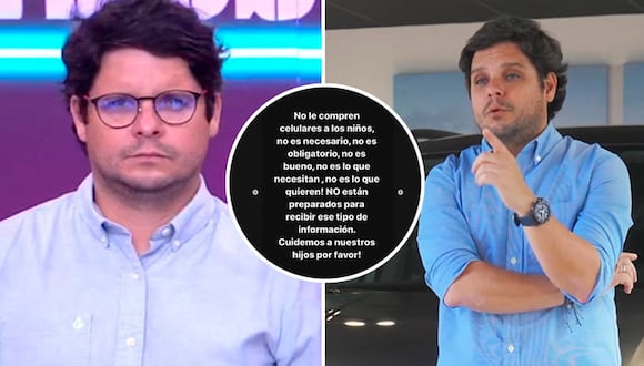 Gian Piero Díaz se pronuncia tras muerte de escolar que ingirió pastillas: “No le compren celulares a los niños”