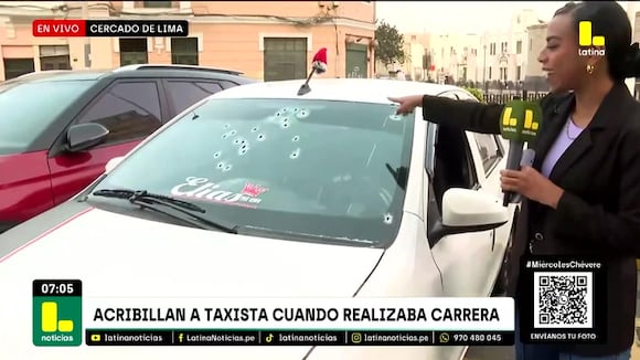 Auto recibe más de 30 impactos de bala