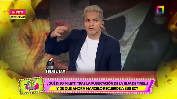 TROME | Milett Figueroa sobre Marcelo Tinelli (Willax)