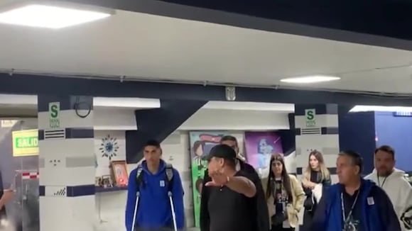 Pablo Sabbag salió en lamentables condiciones de Matute (video: YouTube)