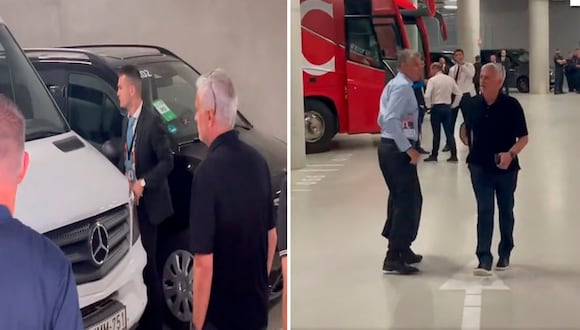 José Mourinho a los árbitros tras derrota: "Hasta Rosetti dijo que no era penalti y tú no eres capaz"