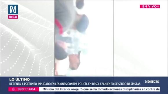 TROME | Barristas atacan a profesor (Canal N)