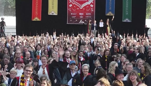 Alemania: más de 1.700 fans disfrazados de Harry Potter baten récord mundial