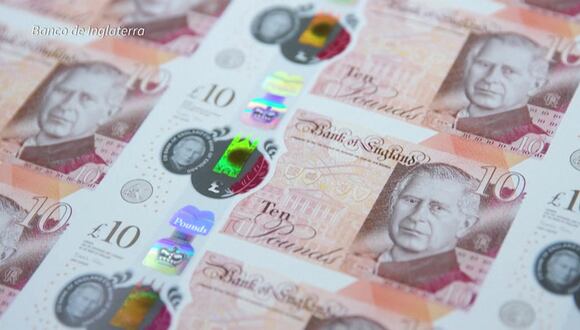 Reino Unido: Entran en circulación billetes de banco con la imagen del rey Carlos III