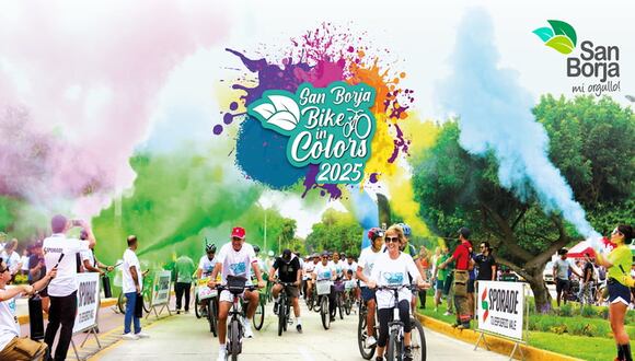 Así se vivió el San Borja Bike In Colors 2025